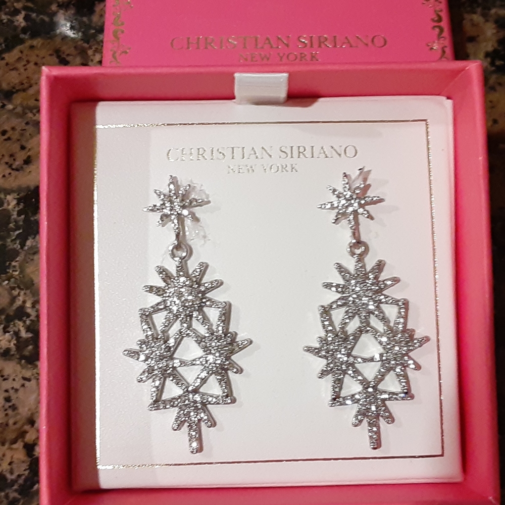 Gorgeous earrings Christian Siriano